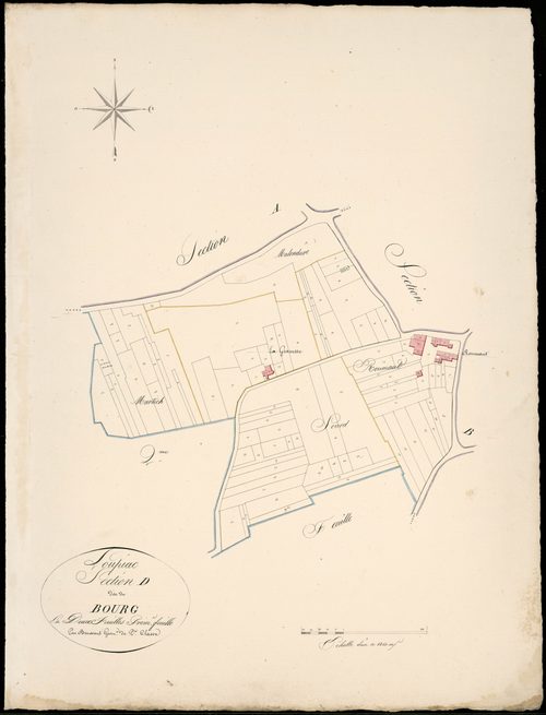 Loupiac - -Section D feuille 1 : Galouchey
