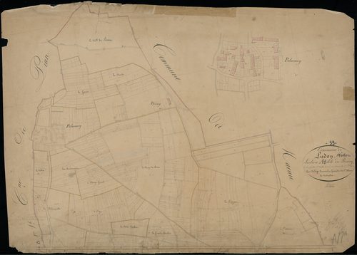 Ludon-Médoc - -Section A feuille 1 : Le Bourg