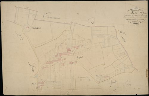 Ludon-Médoc - -Section A feuille 3 : Le Bourg