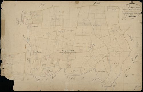 Ludon-Médoc - -Section A feuille 4 : Le Bourg