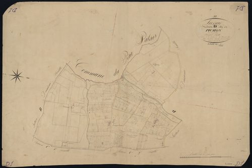 Lussac - -Section D feuille 1 : Pichon