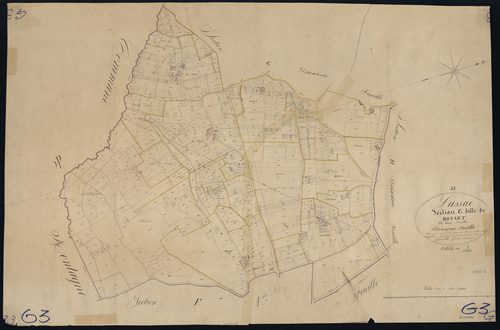 Lussac - -Section G feuille 3 : Bonnet