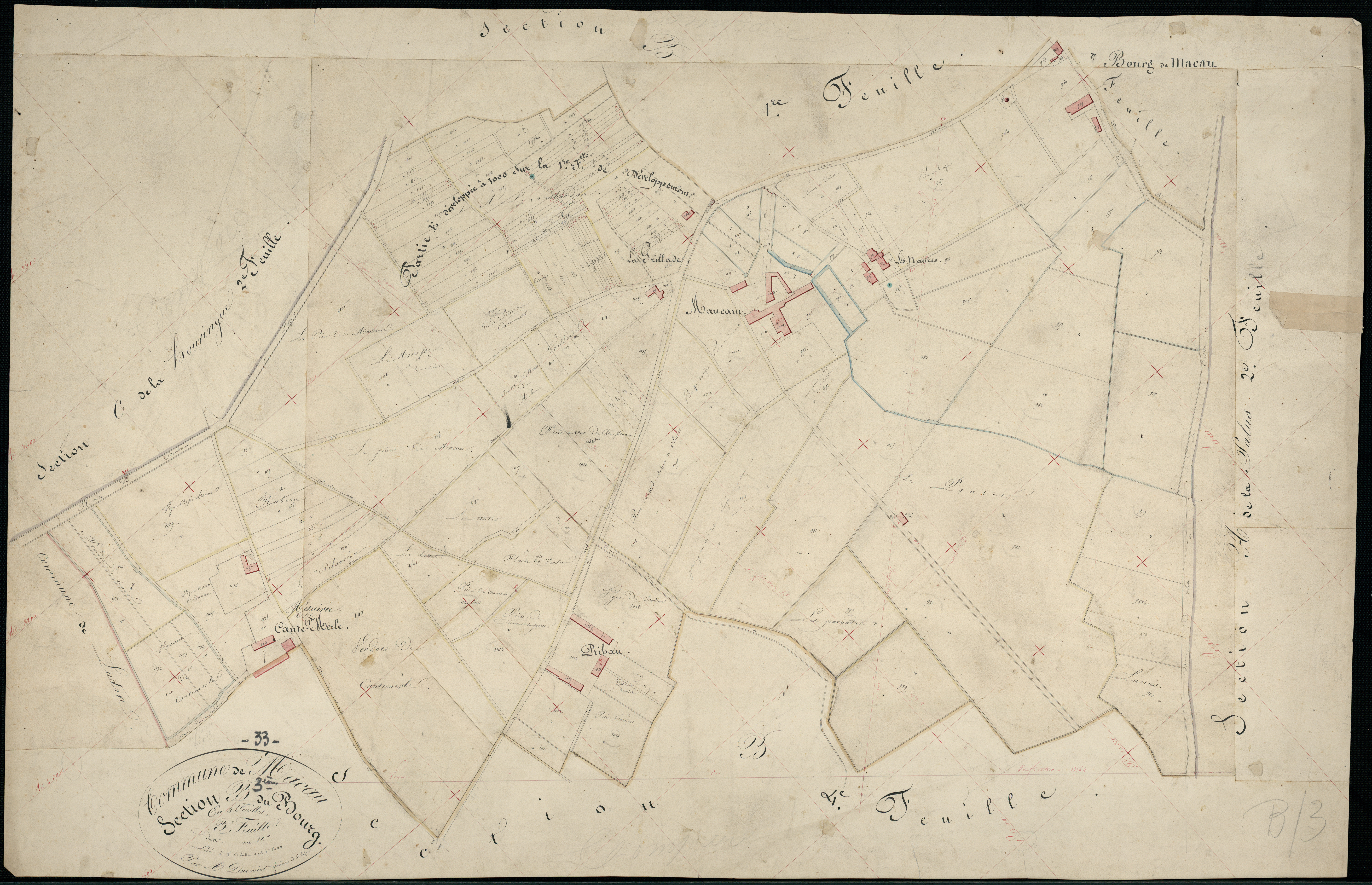 Macau - -Section B feuille 3 : Le Bourg