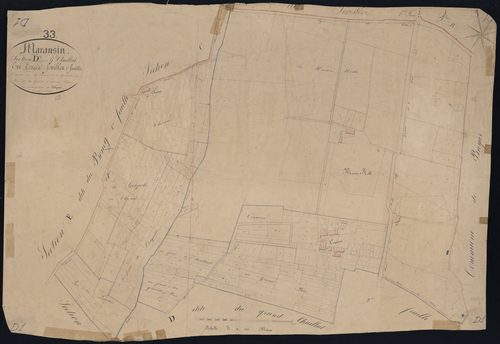 Maransin - -Section D feuille 1 : Le Grand-Chaillat