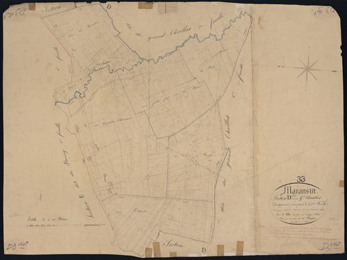 Maransin - -Section D feuille 3 : Le Grand-Chaillat