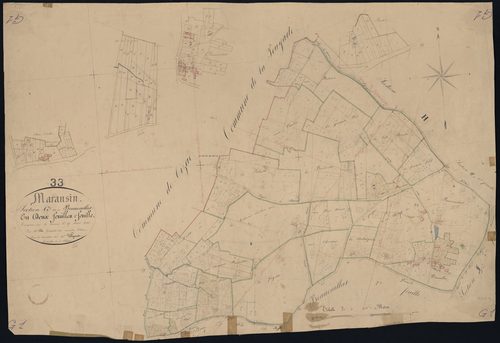 Maransin - -Section G feuille 1 : Beaucaillat