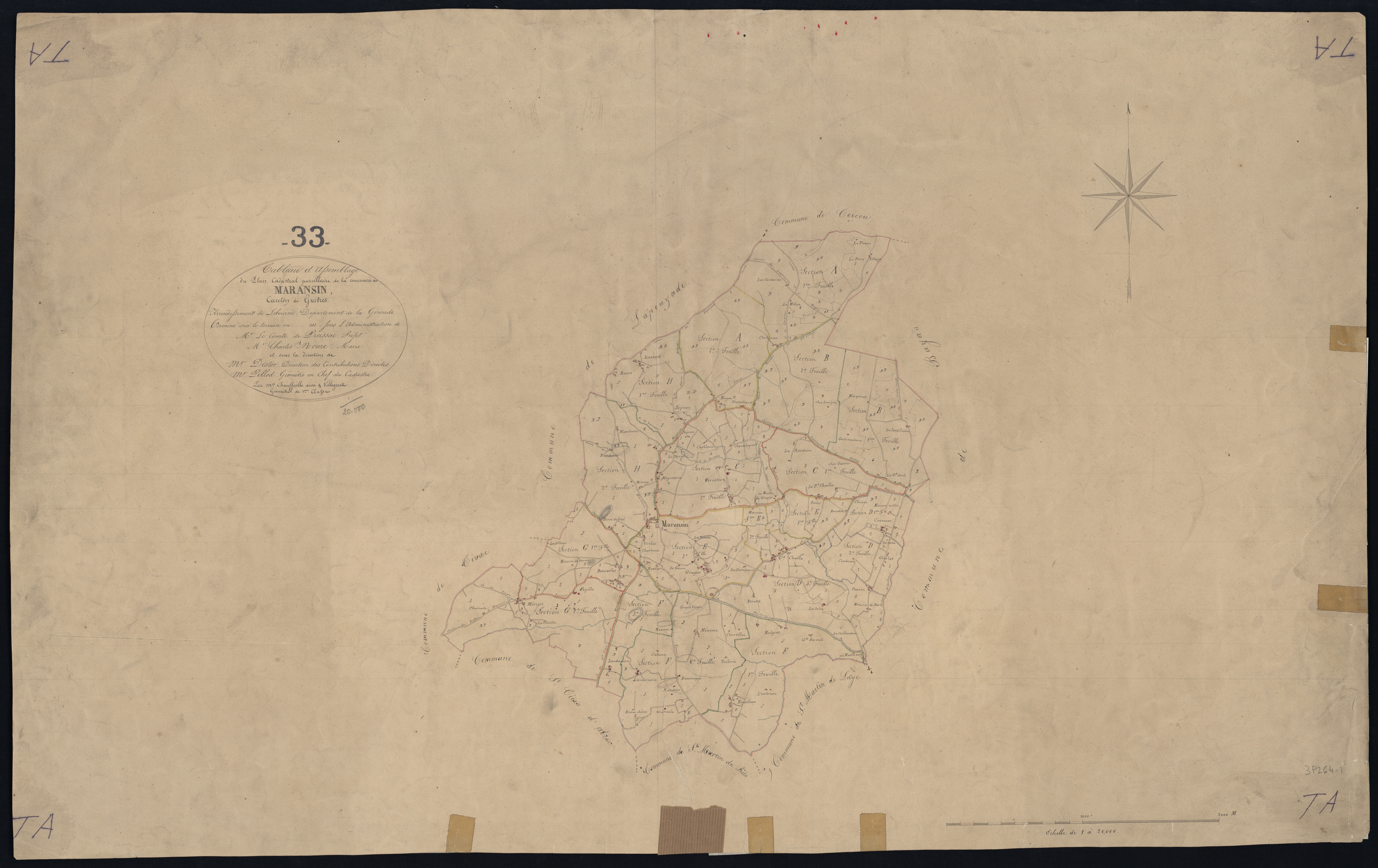 Maransin - -Tableau d'assemblage