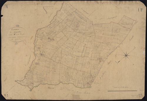 Marcillac - -Section A feuille 1 : La Reculée