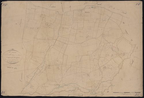 Marions - -Section B feuille 1 : Le Bourg et Molirat