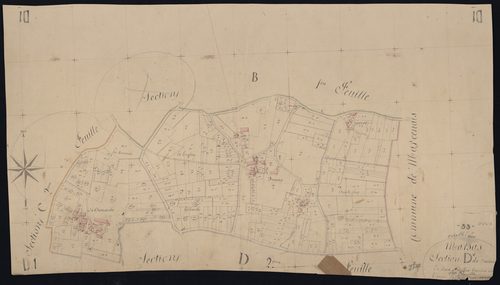 Marsas - -Section D feuille 1 : Dureau