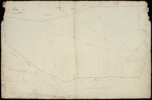 Martignas-sur-Jalle - -Section A feuille 1 : non indiqué