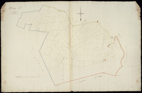Martignas-sur-Jalle - -Section A feuille 3 : non indiqué