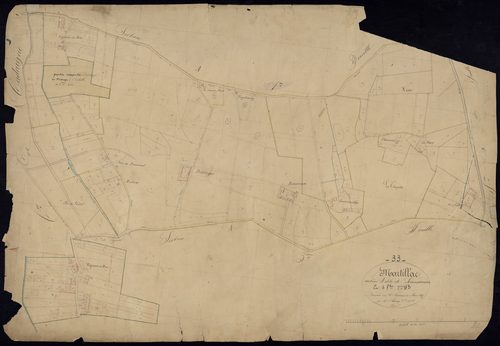 Martillac - -Section A feuille 2 : Soussiandau