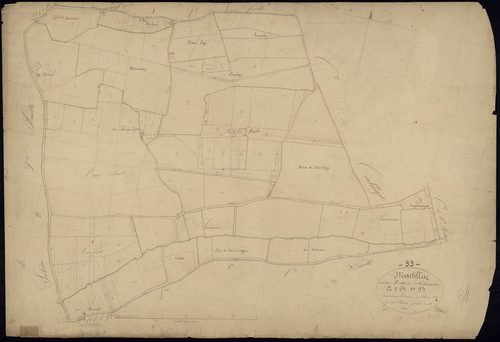 Martillac - -Section B feuille 1 : Rochemorin