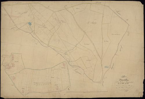 Martillac - -Section A feuille 3 : Soussiandau