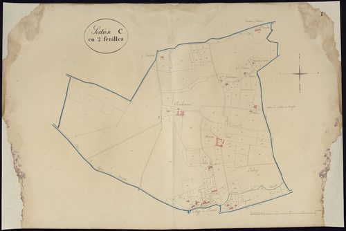 Martillac - -Section C feuille 1 : non indiqué