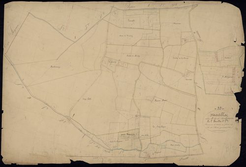 Martillac - -Section B feuille 2 : Rochemorin