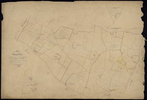 Martillac - -Section A feuille 1 : Soussiandau