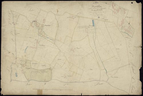 Martillac - -Section C feuille 2 : Le Bourg