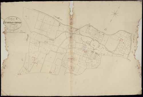 Mérignac - -Section E feuille 2/1 : La Tour-de-Vérines