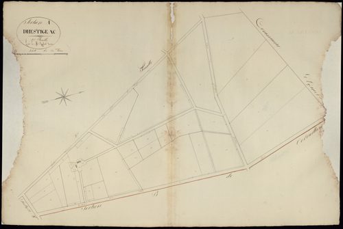 Mérignac - -Section A feuille 3 : Hestigeac