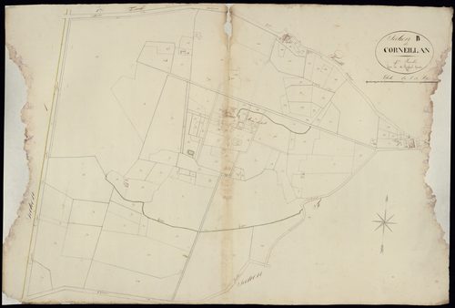 Mérignac - -Section B feuille 3 : Corneillan