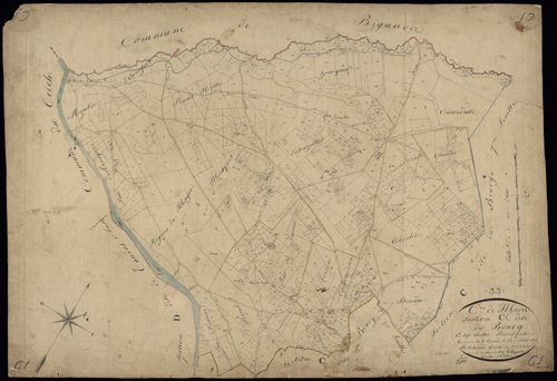 Mios - -Section C feuille 1 : Le Bourg
