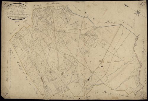 Mios - -Section C feuille 7 : Le Bourg