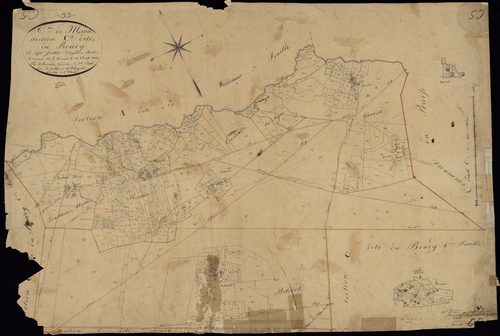 Mios - -Section C feuille 5 : Le Bourg