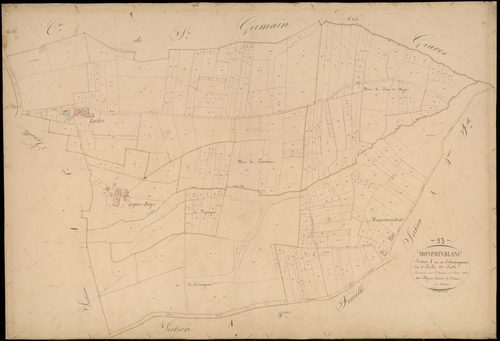 Monprimblanc - -Section A feuille 2 : Armagnac