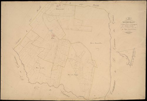 Monprimblanc - -Section A feuille 4 : Armagnac