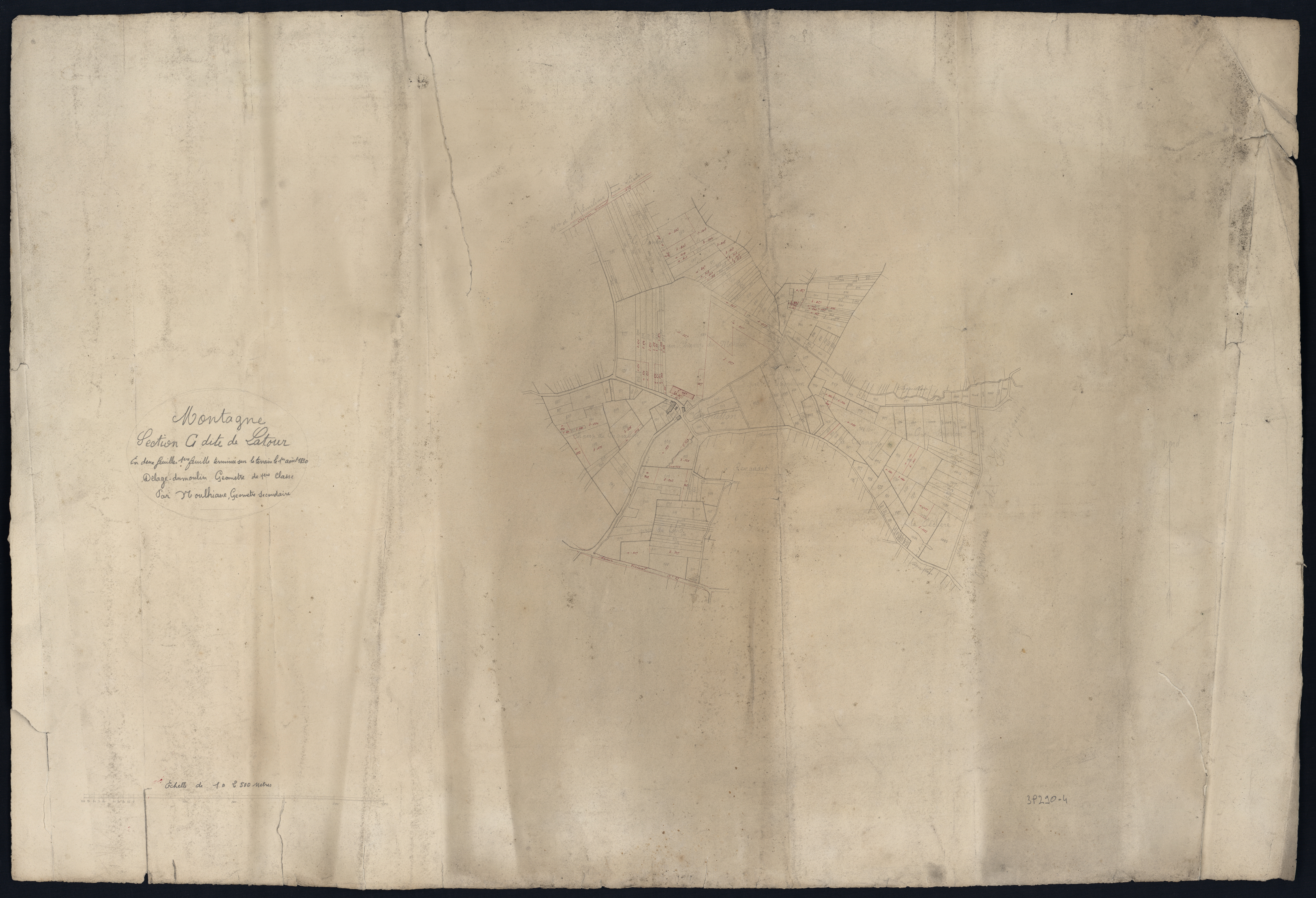 Montagne - -Section G feuille 1 : Latour