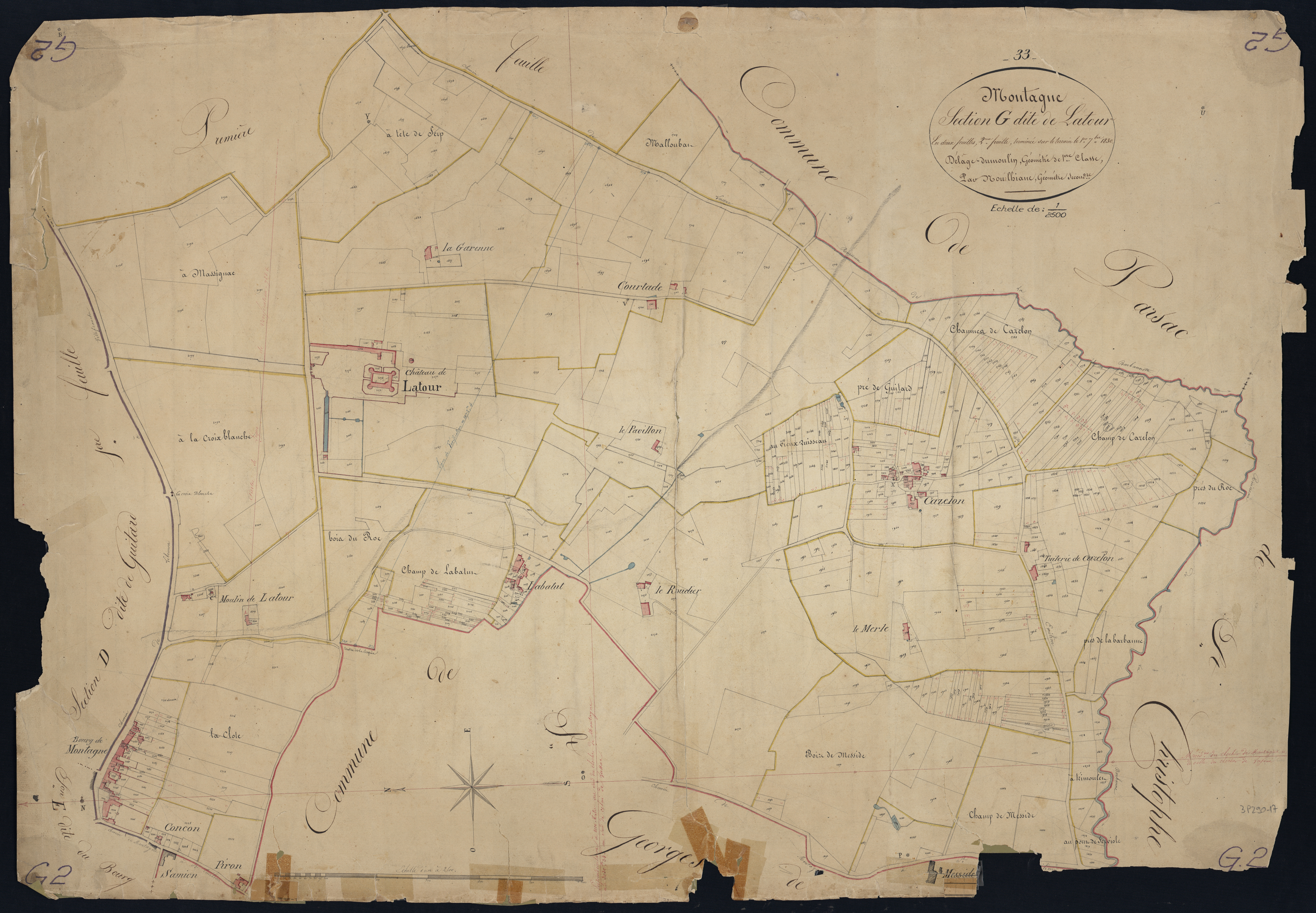 Montagne - -Section G feuille 2 : Latour
