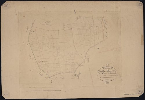Mouliets-et-Villemartin - -Section E feuille 2 : Villemartin
