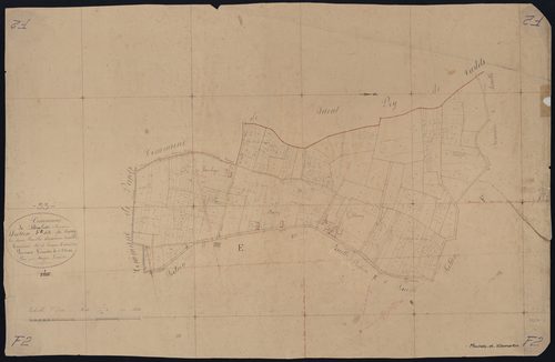 Mouliets-et-Villemartin - -Section F feuille 2 : Le Barry