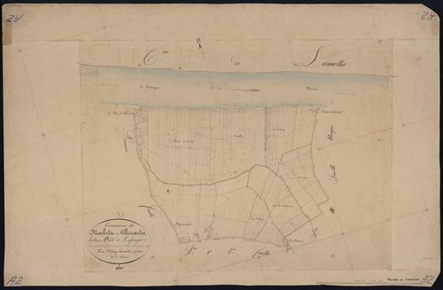 Mouliets-et-Villemartin - -Section A feuille 2 : Passager