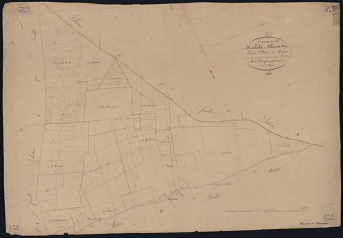 Mouliets-et-Villemartin - -Section C feuille 2 : Roque
