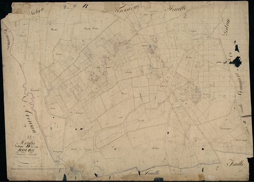Moulis-en-Médoc - -Section B feuille 2 : Le Bourg
