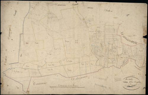 Moulis-en-Médoc - -Section A feuille 1 : Poujeaux