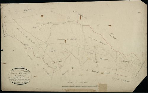 Moulis-en-Médoc - -Section C feuille 1 : Lembert