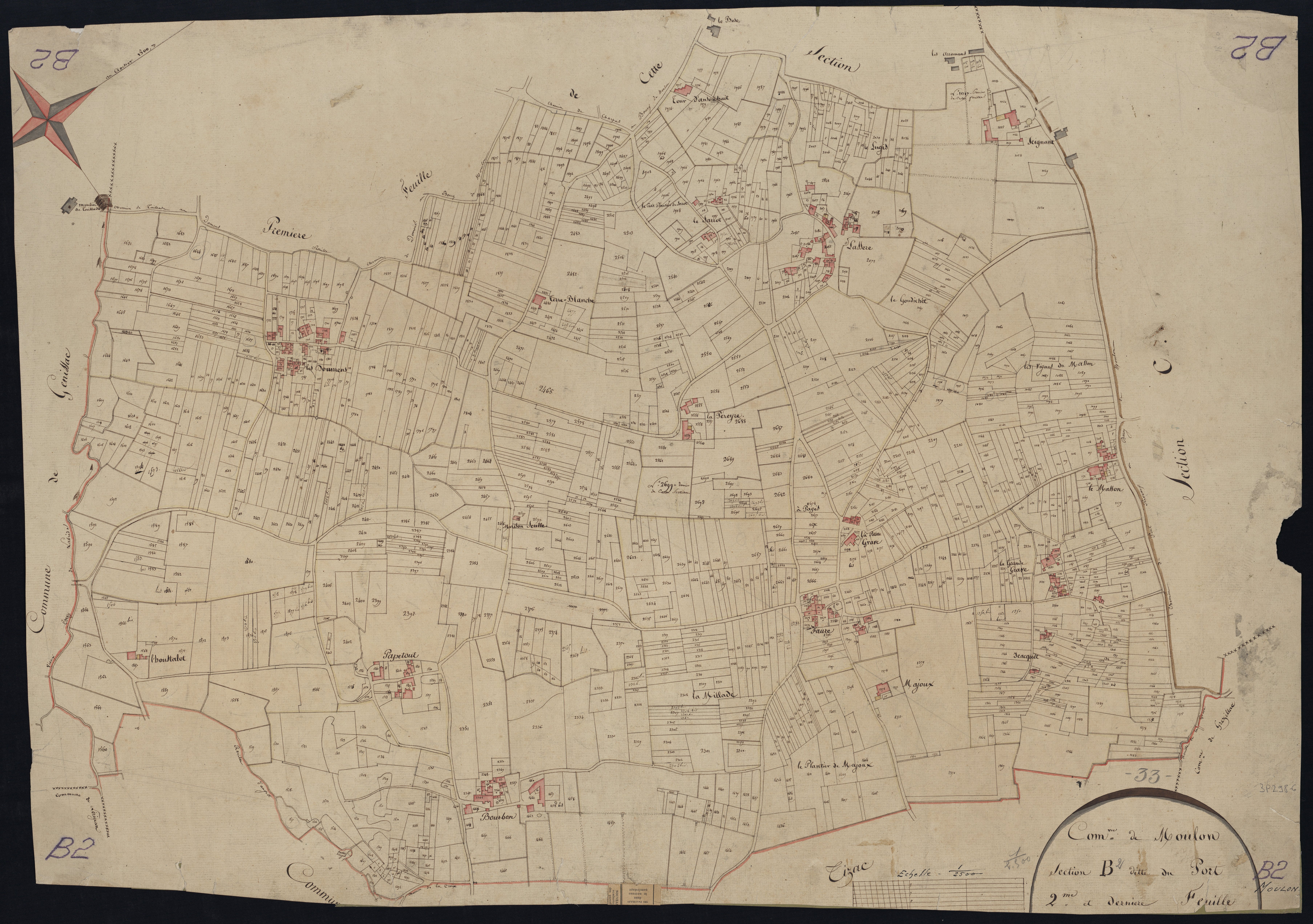 Moulon - -Section B feuille 2 : Le Port