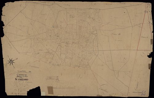 Naujac-sur-Mer - -Section C feuille 1 - Section D feuille 2 : non indiqué