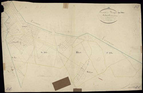 Naujac-sur-Mer - -Section D feuille 1 : non indiqué