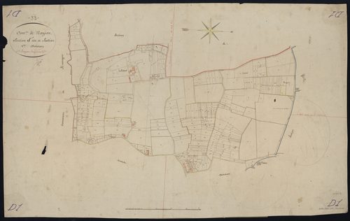 Naujan-et-Postiac - -Section D feuille 1 : Postiac