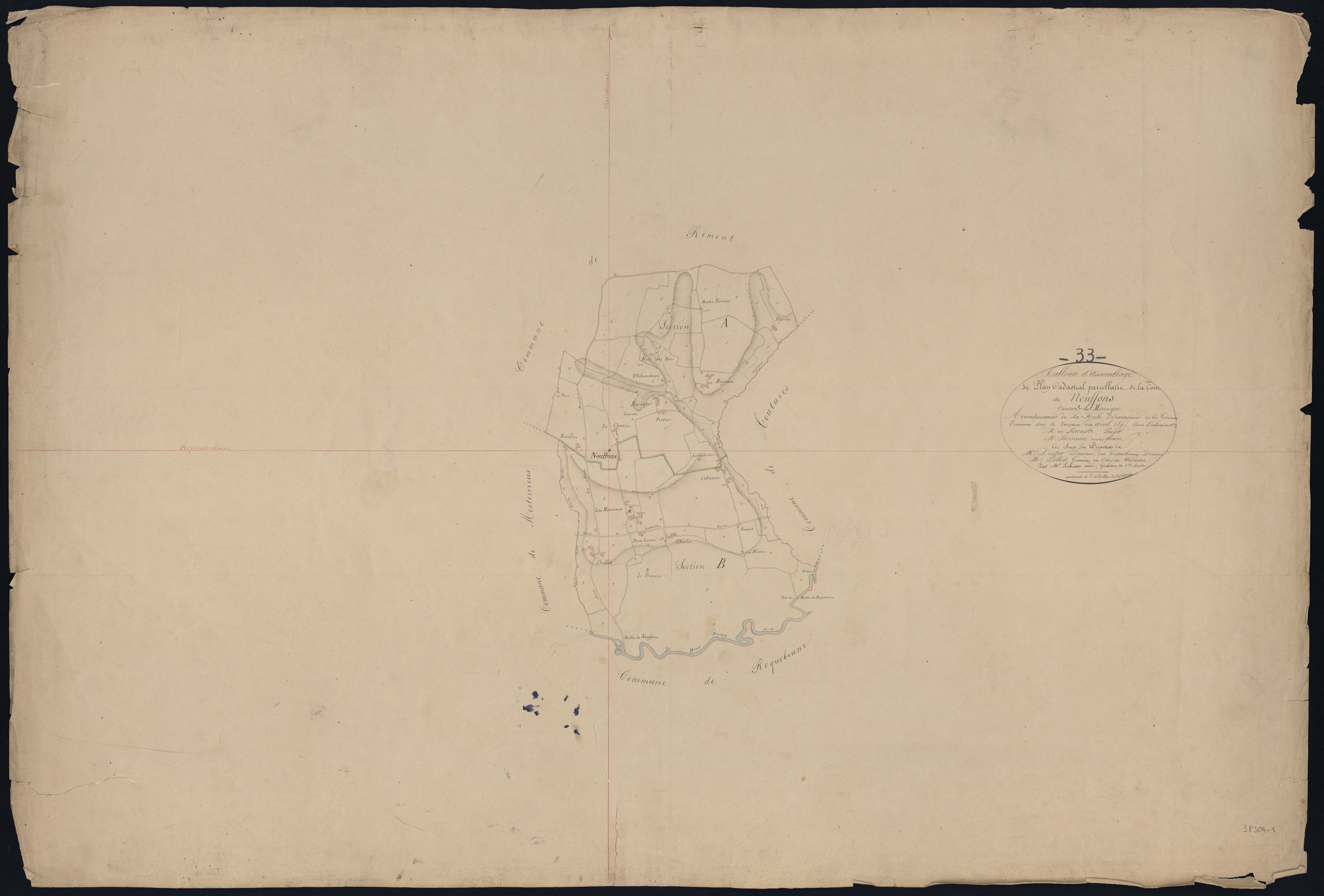 Neuffons - -Tableau d'assemblage