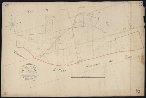 Le Nizan - -Section D feuille 2 : Le Perron