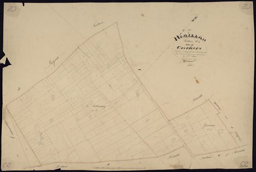 Noaillan - -Section C feuille 2 : Castigues