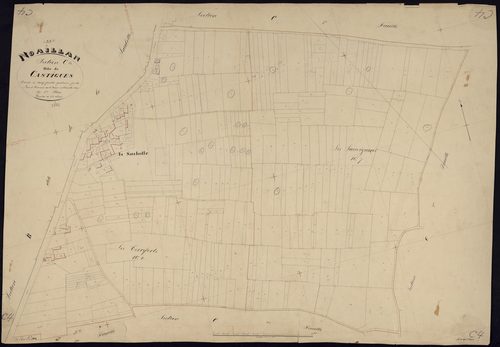 Noaillan - -Section C feuille 4 : Castigues
