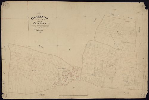 Noaillan - -Section C feuille 3 : Castigues