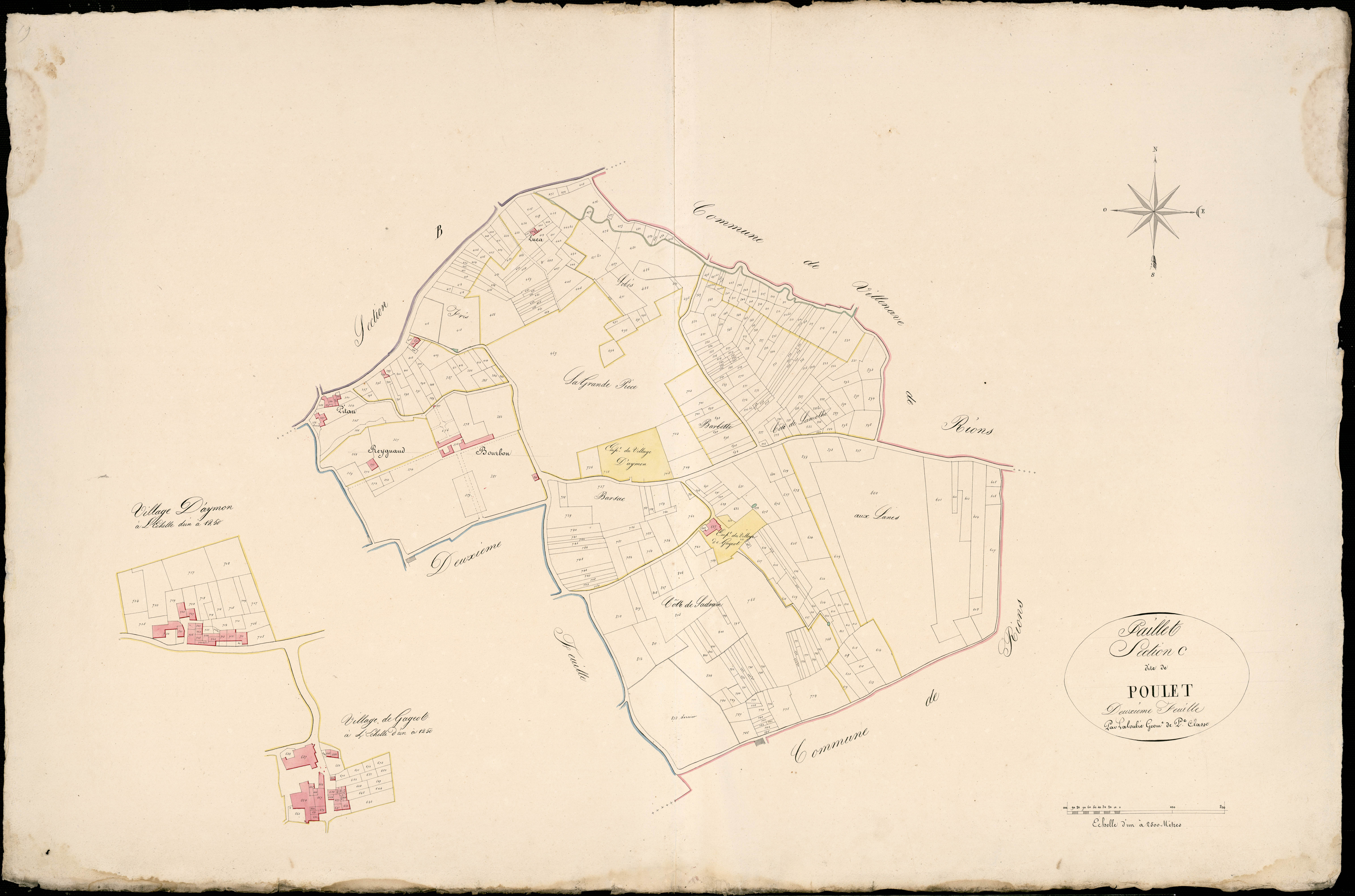 Paillet - -Section C feuille 2 : Poulet